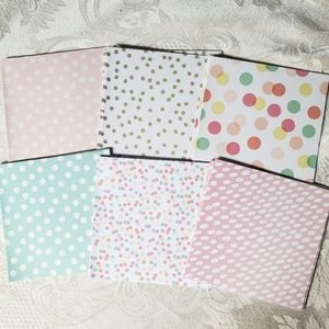 Hand cut 54 Blank Thank You note cards 4x4